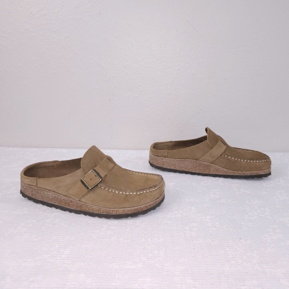BIRKENSTOCK Buckley Brown Suede Clogs EU 37 - Picture 3 of 10